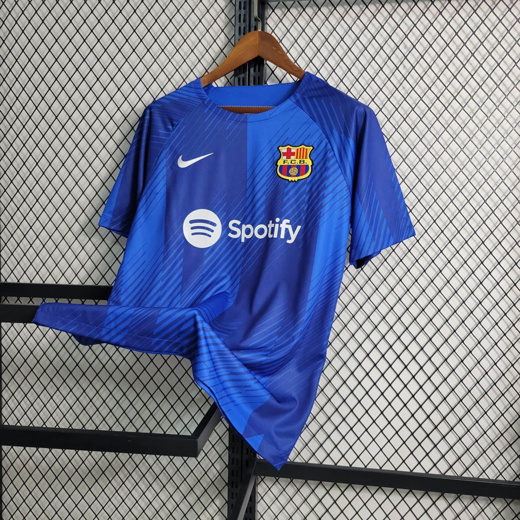 B.A.R.S.A 23-24 Blue Training Jersey - Fans Version