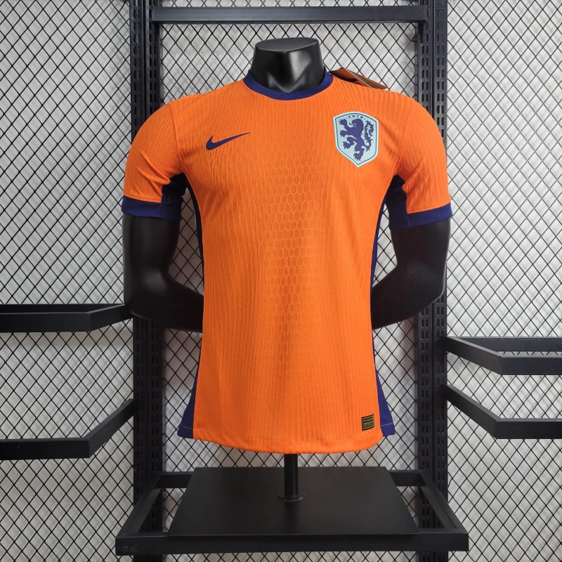 Netherlands 2024 Home Stadium Jersey - Player Version