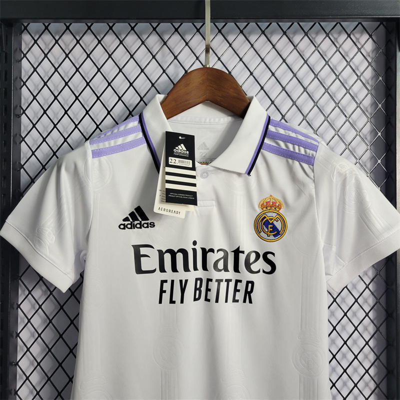 Real Madrid 22-23 Home Kids Kit