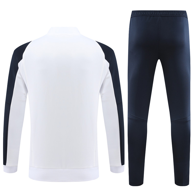 Real Madrid 23-24 Jacket Training Tracksuit - White