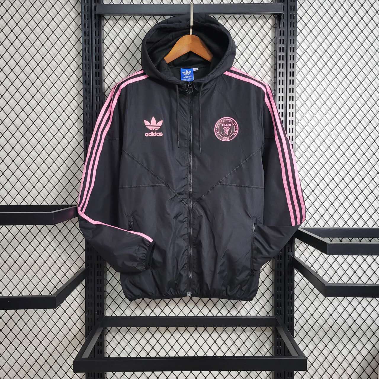 INT M.A.M 23-24 Player Windbreaker Jacket - Black