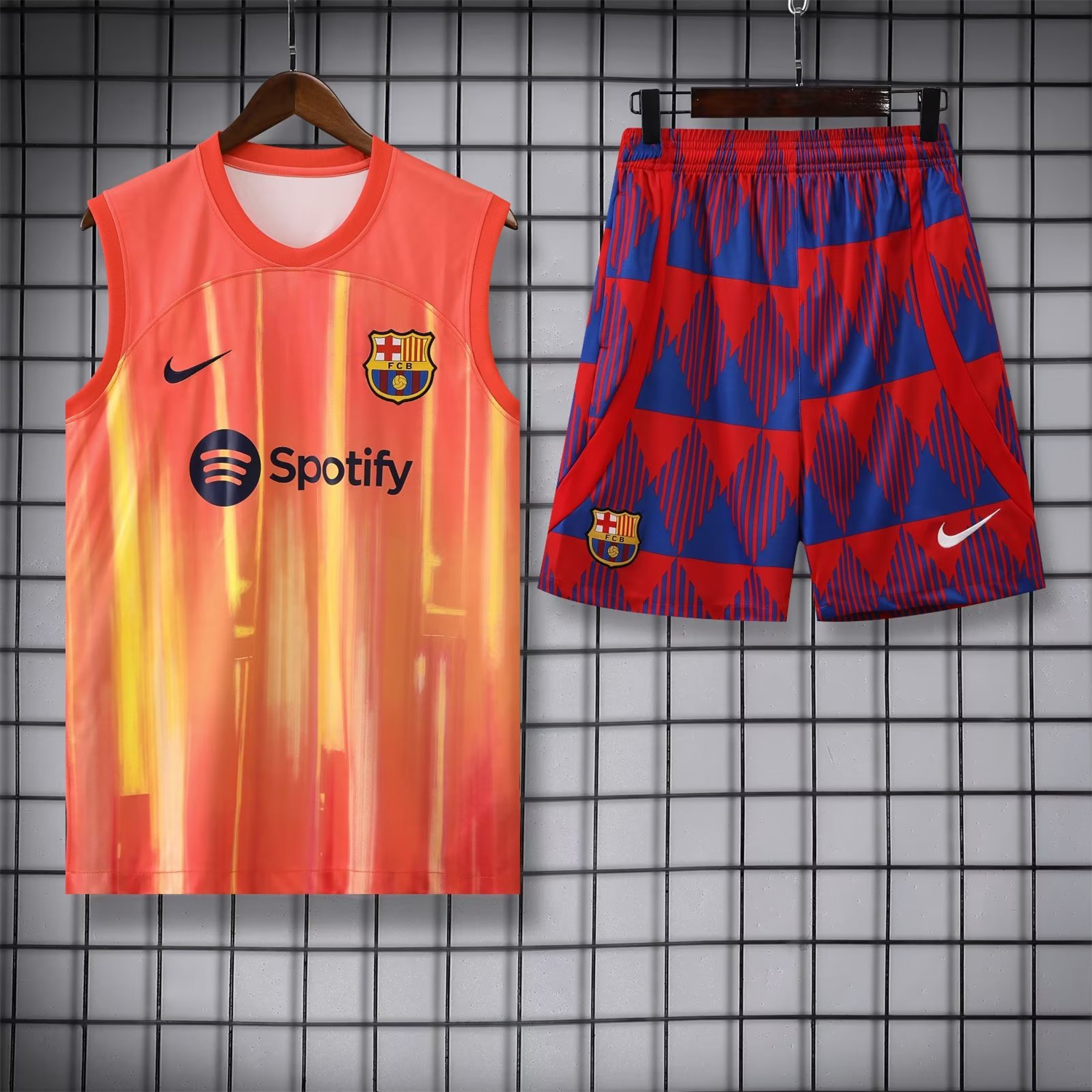 B.A.R.S.A 23-24 Orange Player Vest Training Set