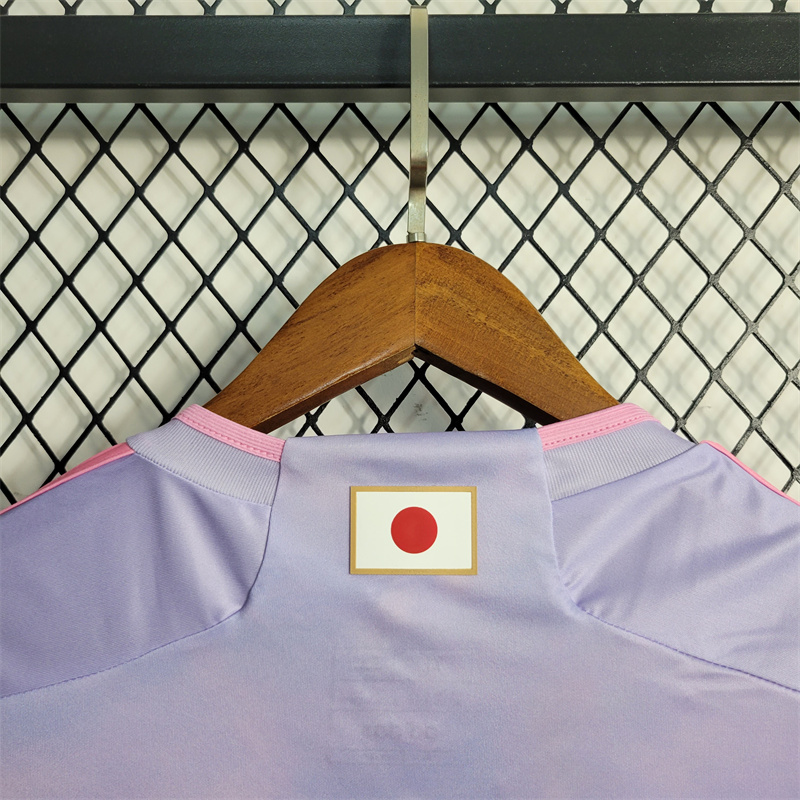 Japan 23-24 Away Pink Jersey - Fans Version